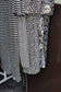 Vintage Black Beige Design Long Sleeve One-Piece x5点