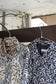 Vintage Black Beige Design Long Sleeve One-Piece x5点