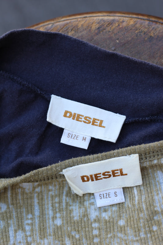 Diesel Y2K Style Summer Tops x2点