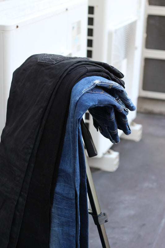 Women's Y2K Style Skinny Jeans x4点