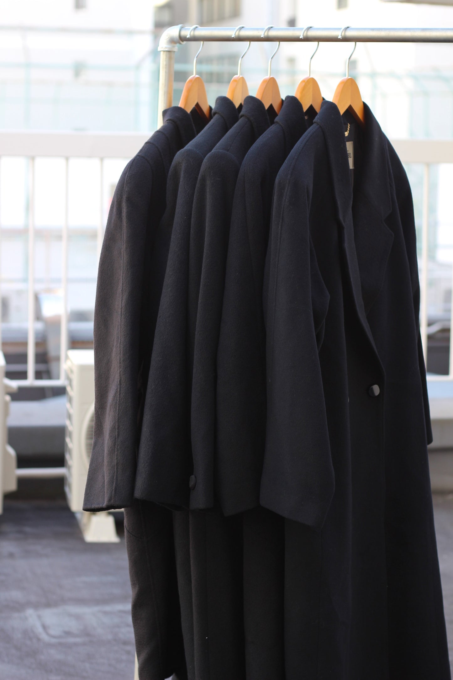 Women's 100% Cashmere Double Chester Long Coat x5点