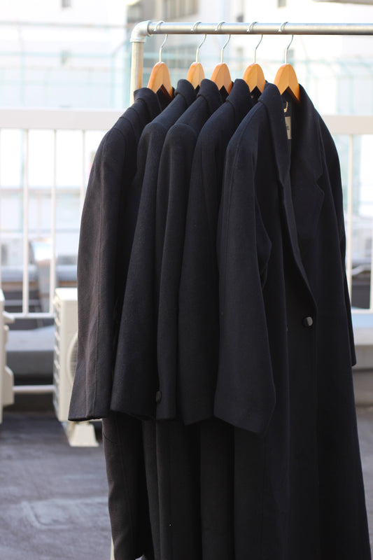 Women's 100% Cashmere Double Chester Long Coat x5点