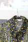 Vintage Black Flower Short Sleeve Blouse x6点