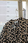 Vintage Black Flower Short Sleeve Blouse x6点