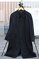 Men's Black 100% Cashmere Long Coat x4点