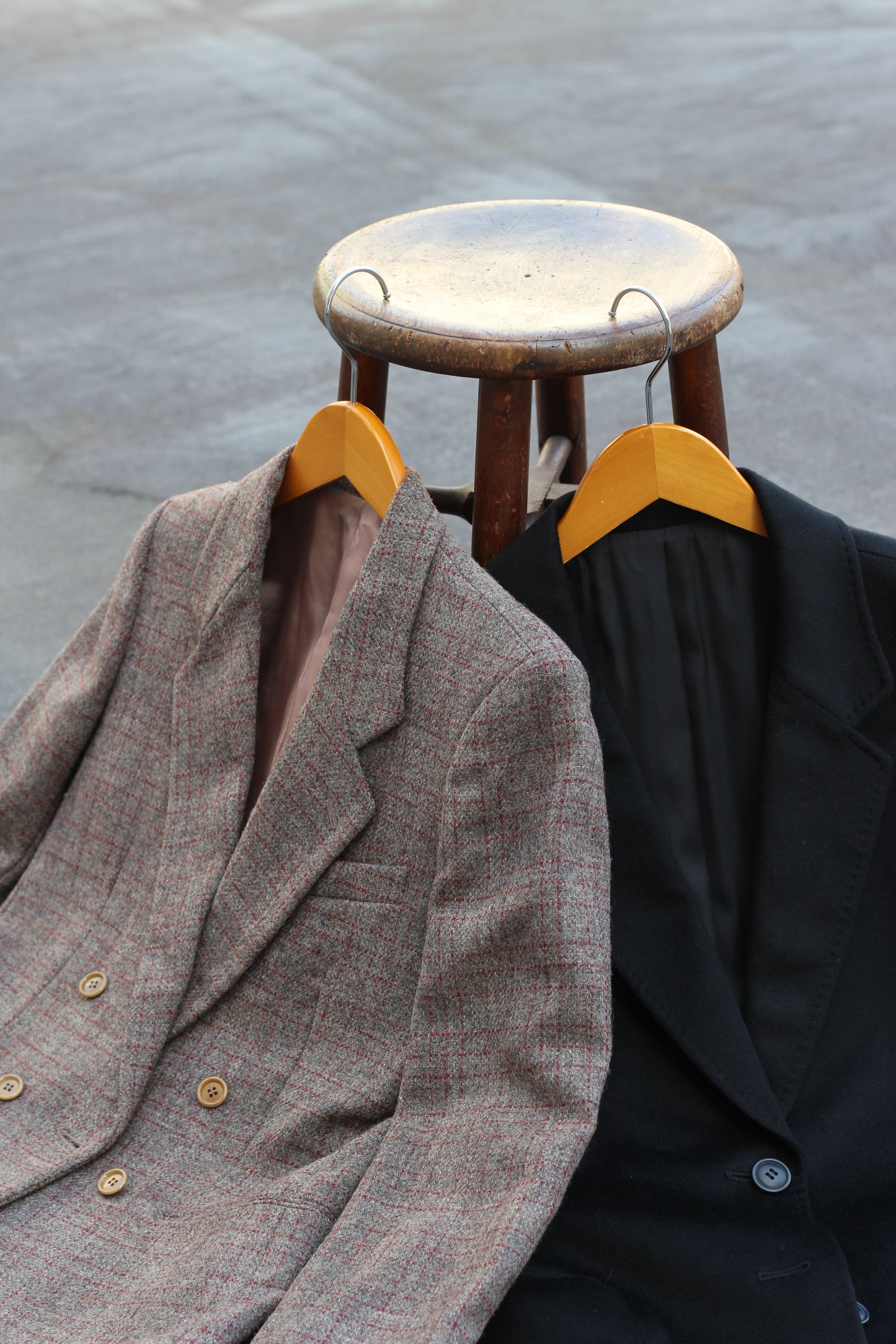 Women's Harris Tweed & 100% Cashmere Tailored Jacket x2点
