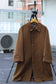Men's Vintage Made In Italy & Uk Scotland 100% Cashmere Camel & Navy Coatx4点