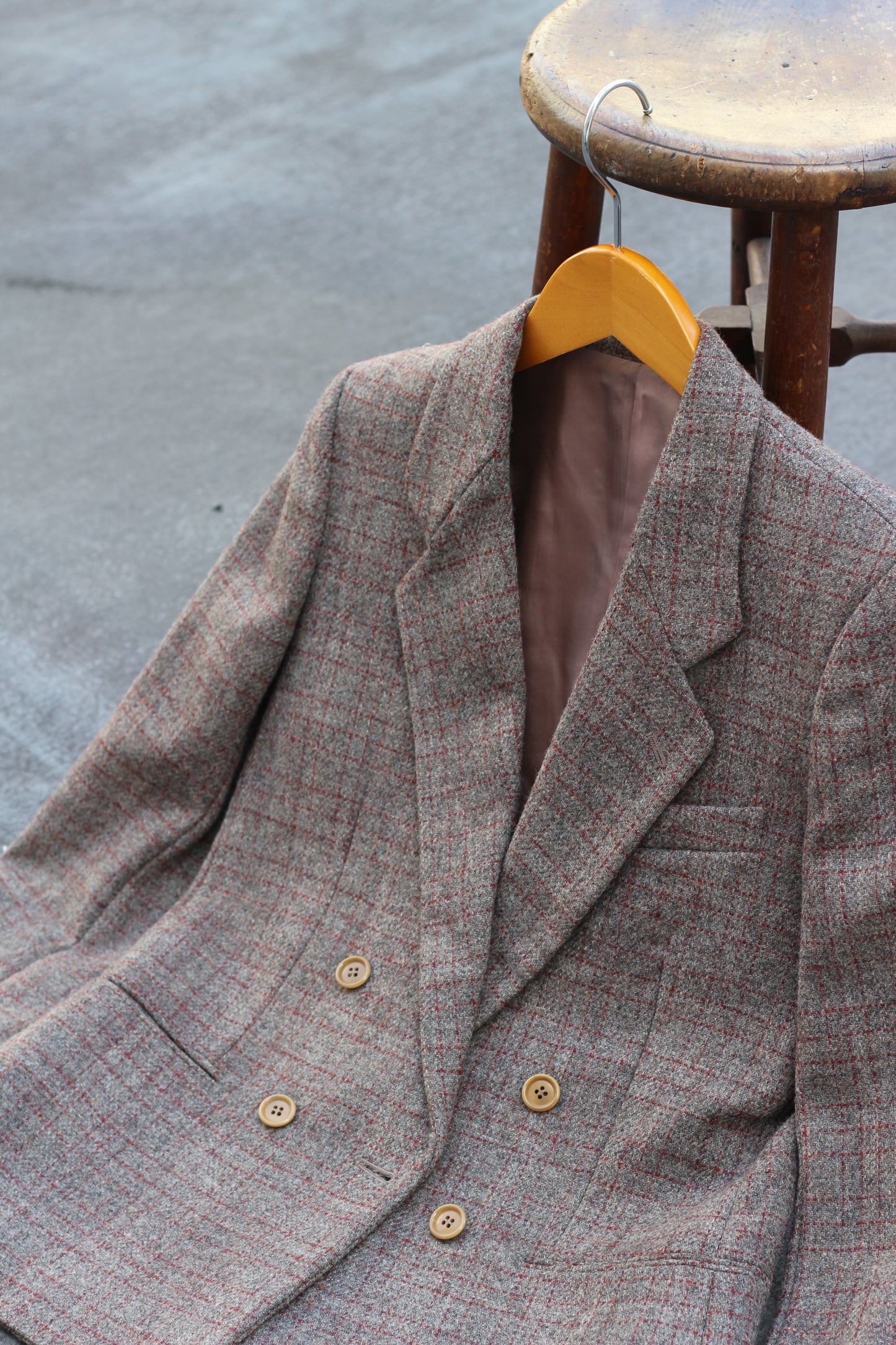 Women's Harris Tweed & 100% Cashmere Tailored Jacket x2点