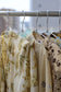 Vintage Yellow Beige Flower Short Sleeve Blouse x6点