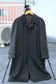 Men's Gray 100% Cashmere Long Coat x2点