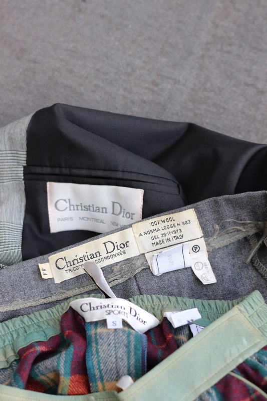 Old Christian Dior Jacket & Skirt x3点