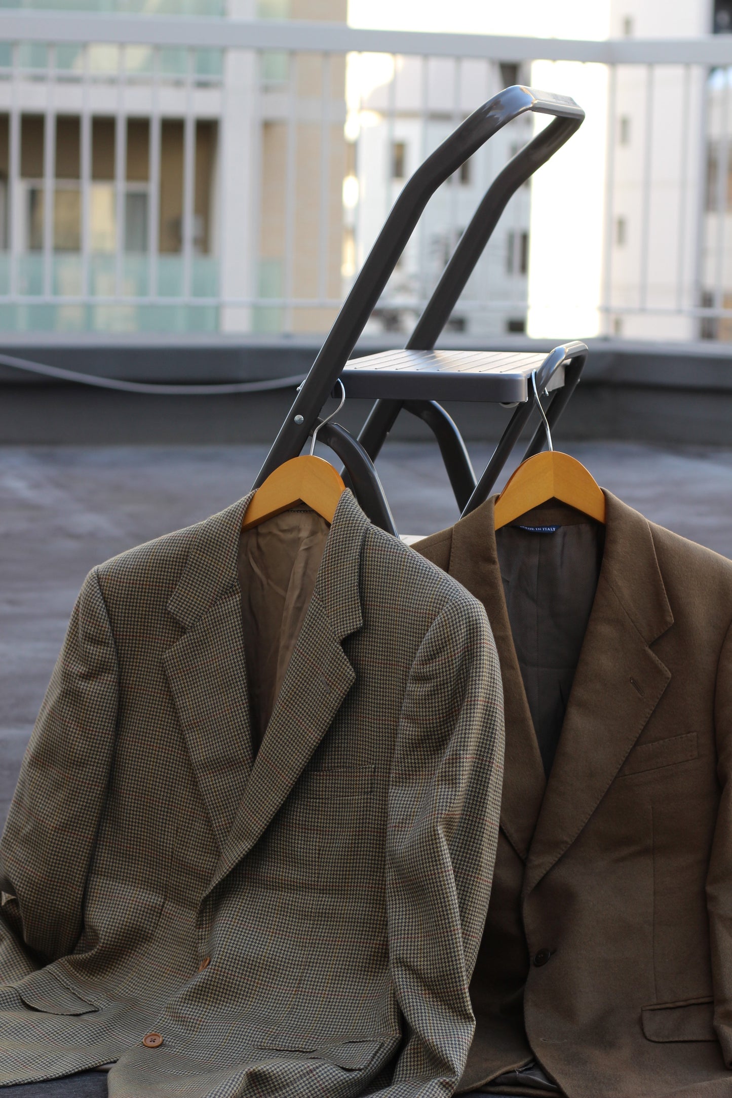 Men's Vintage Made In Italy 100% Cashmere Tailored Jacket x2点