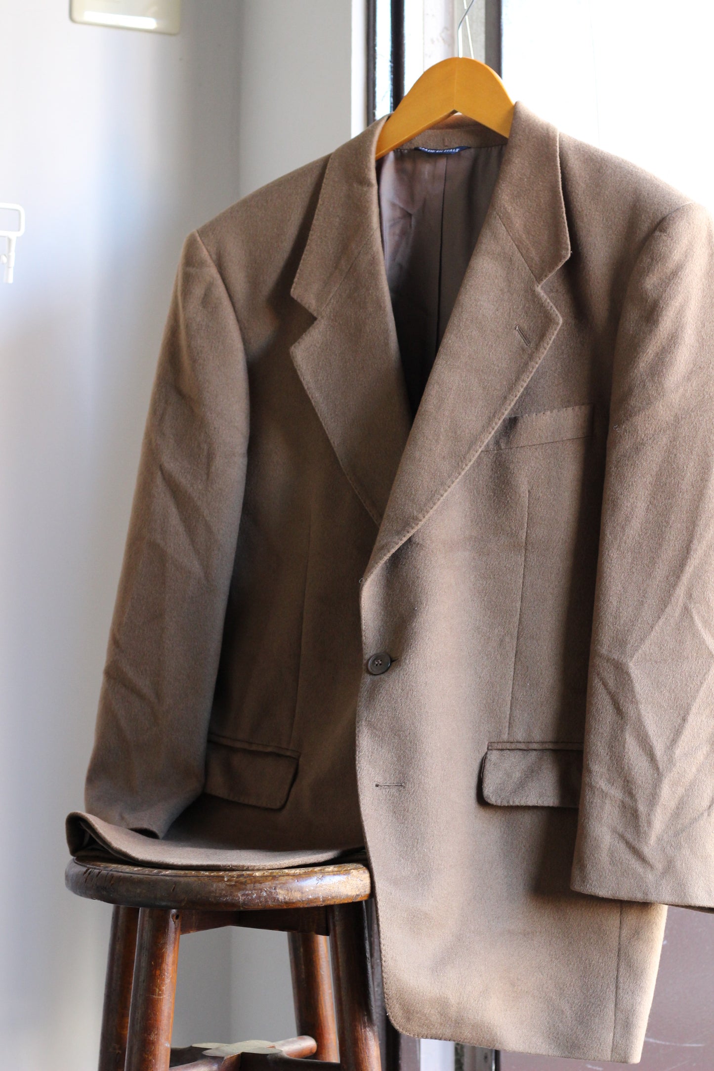 Men's Vintage Made In Italy 100% Cashmere Tailored Jacket x2点