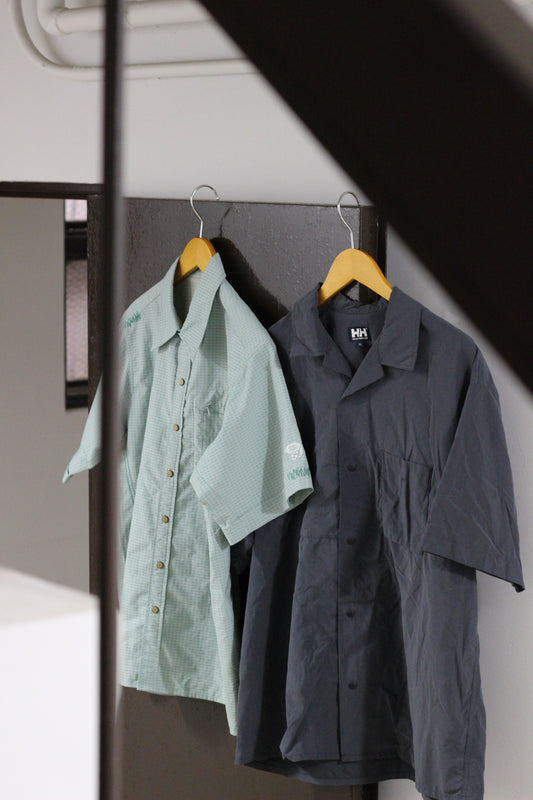 Outdoor Brand Nylon Shirt x2点