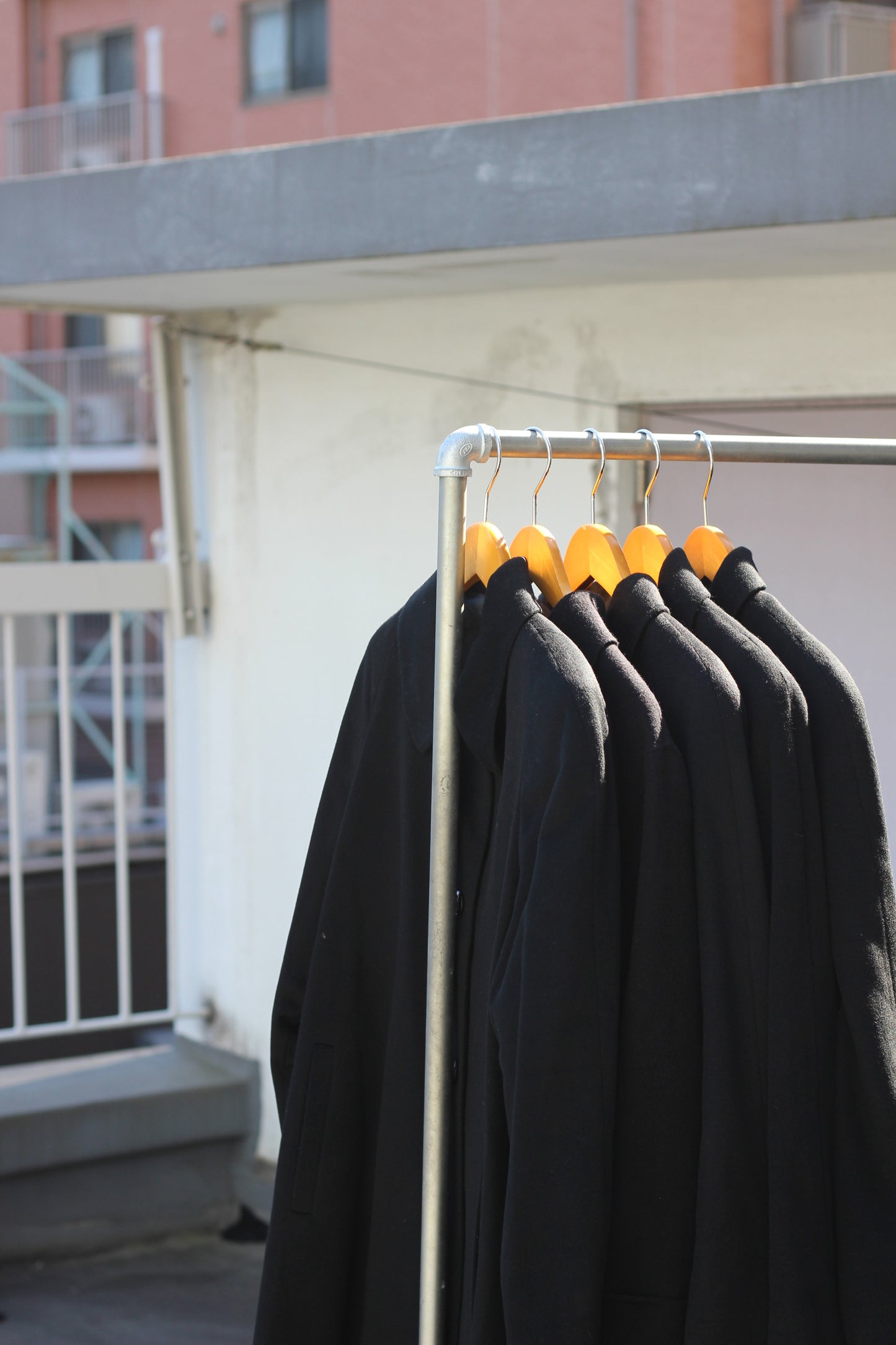 Women's Black Cashmere100% Long Coat x5点