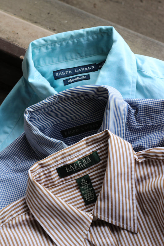 90-00's Ralph Lauren Long Sleeve Shirt x3点