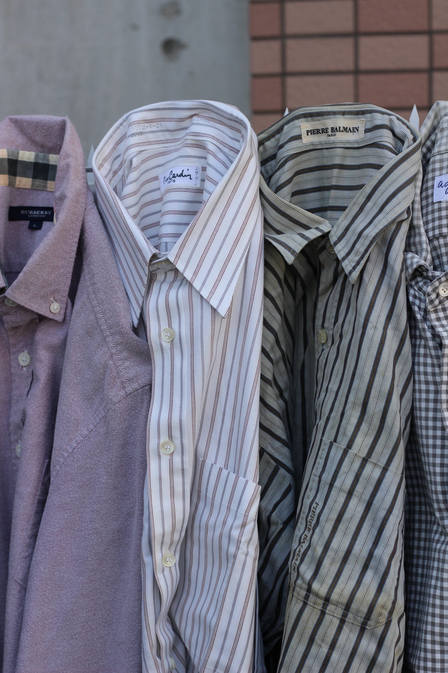 Men's brand shirt x8点