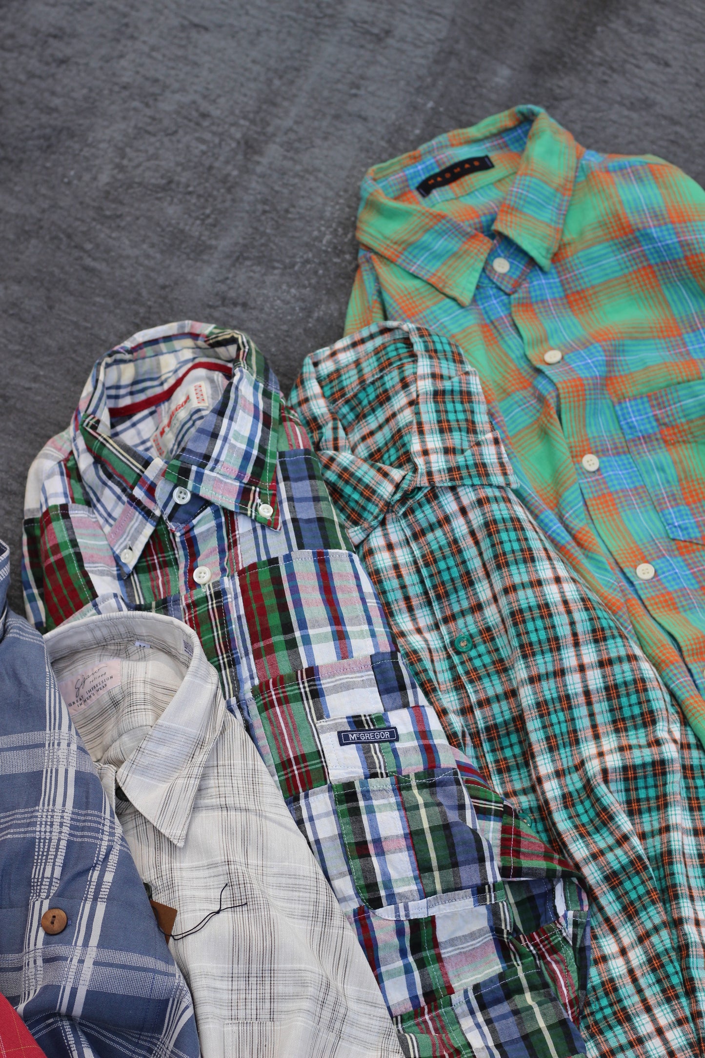 Men' design check shirtx14点