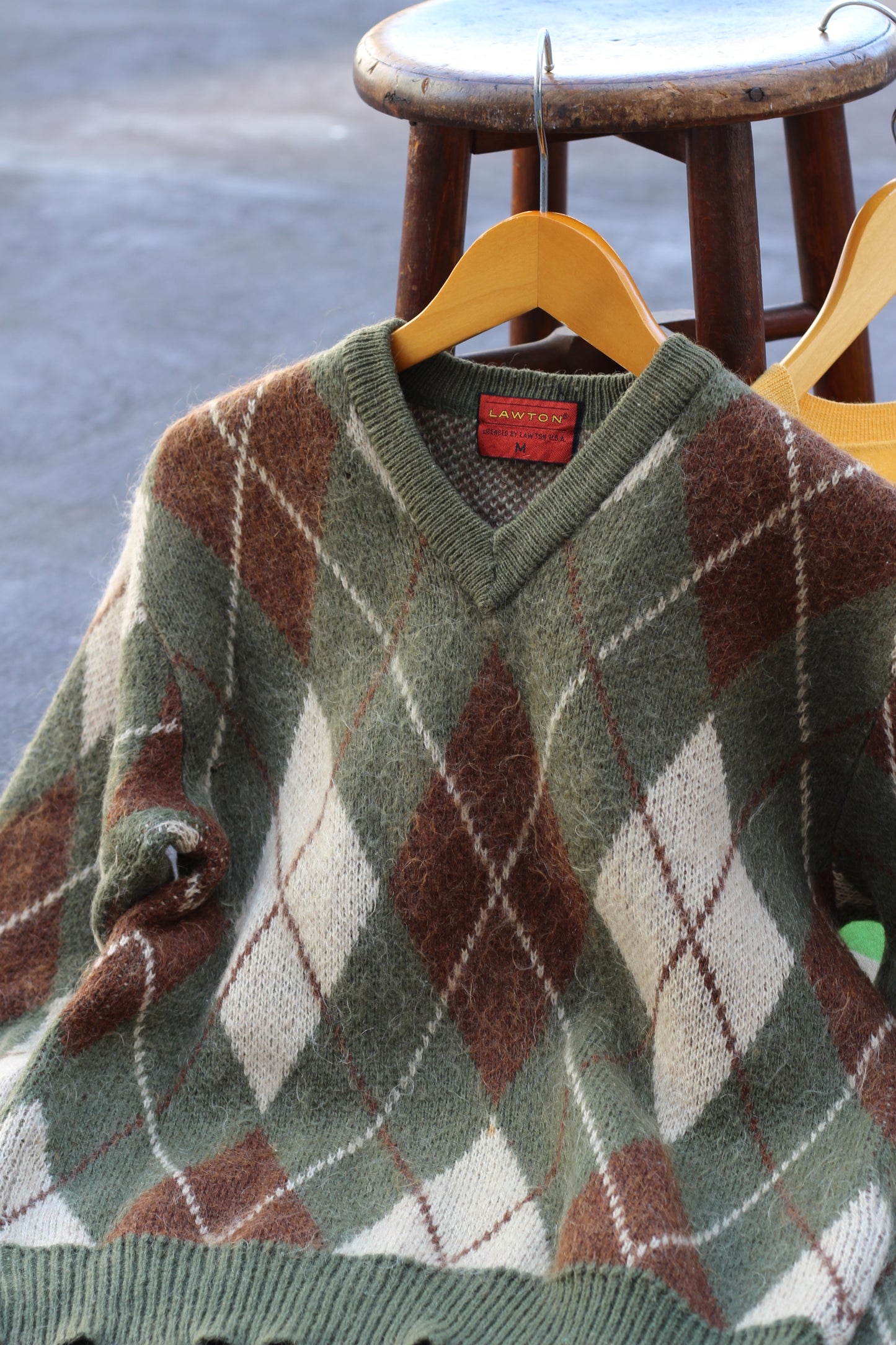Men's Argyle Design Knitx2点