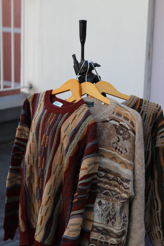 Men's 3D Design Knitwearx4点