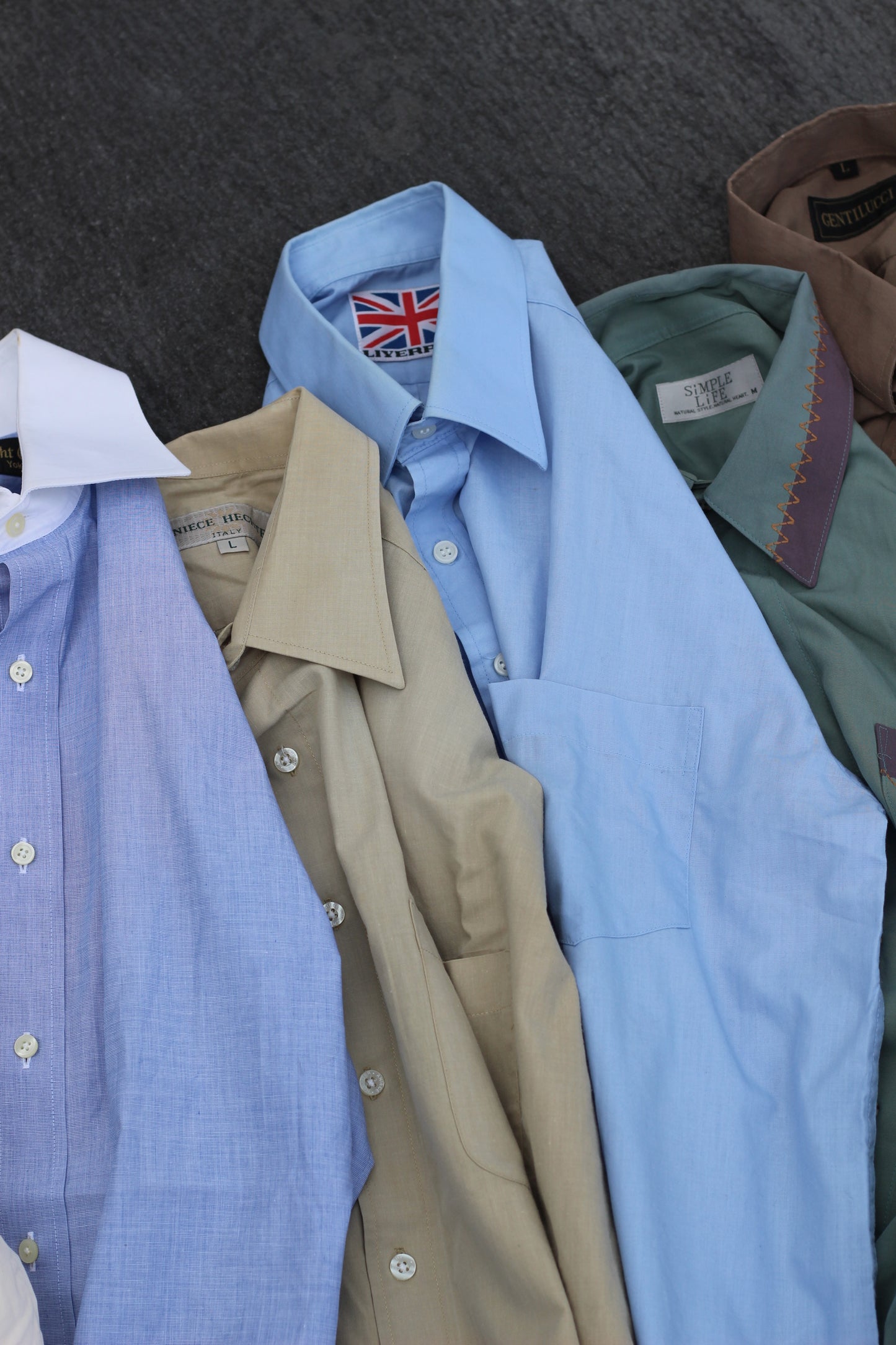 Men's color shirt x10点