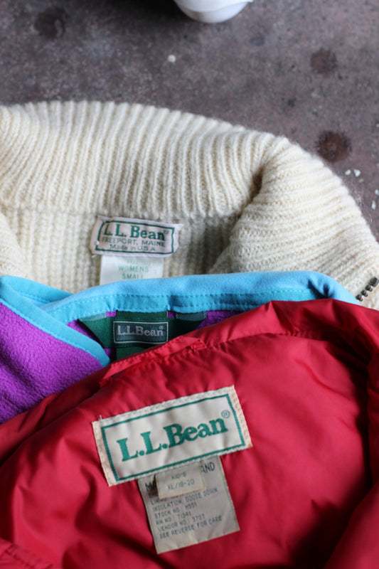 Vintage L.L.Bean x3点