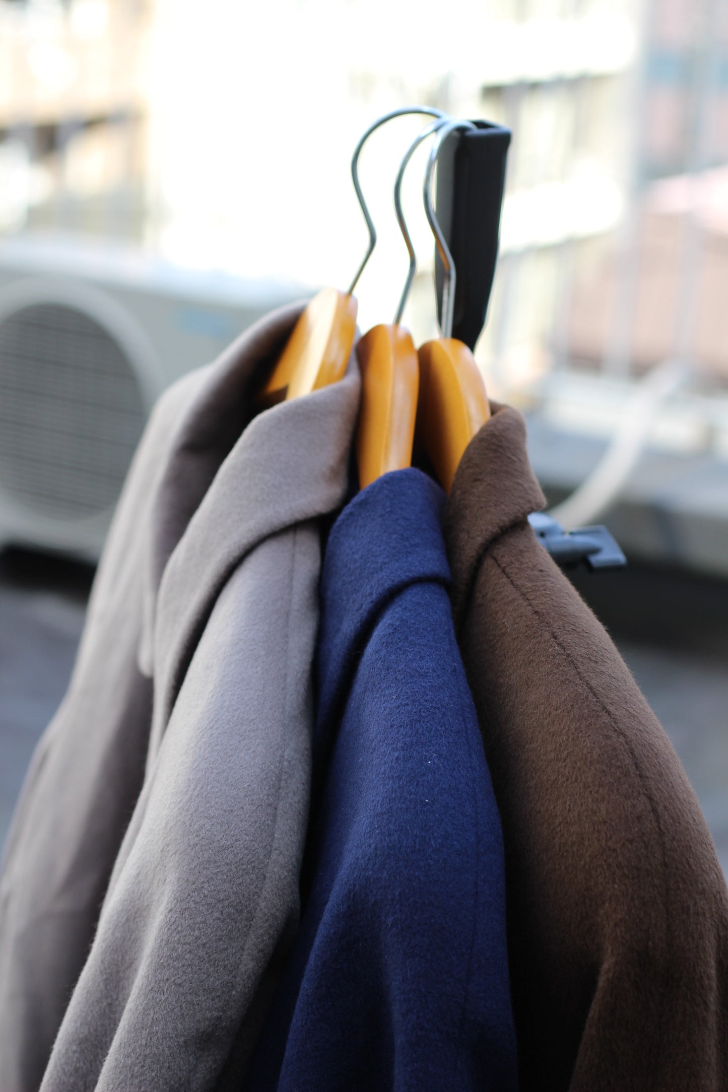 Women's Color Cashmere100% Coat x3点