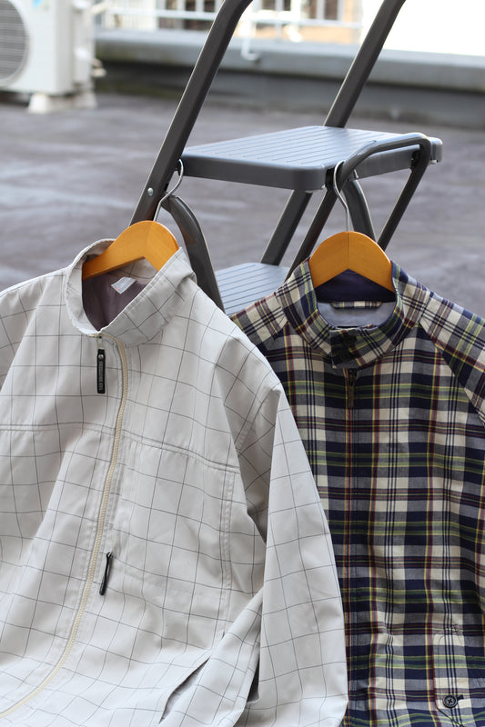 Brooks Brothers & Van Jac Check Swing Top x2点