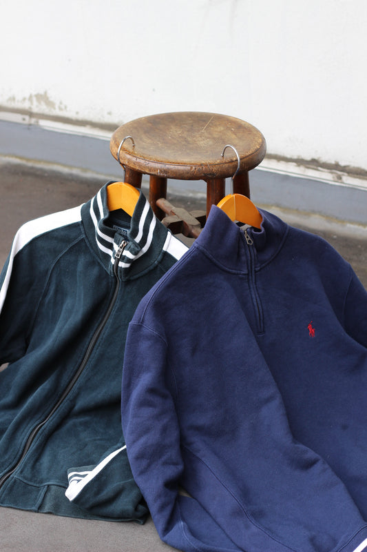 Ralph Lauren Zip Sweat x3点
