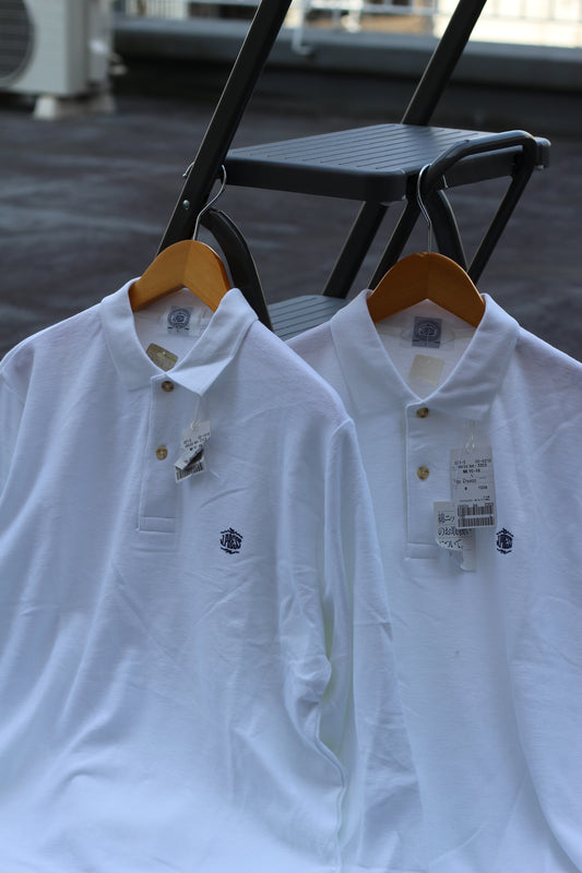American trad style J.Press Long Sleeve Polo Shirt x2点