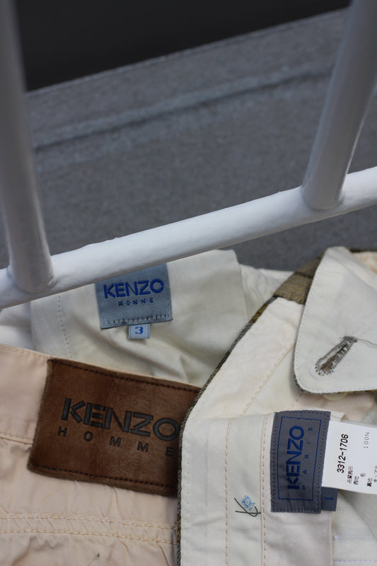 Men's Old Kenzo Bottoms x3点