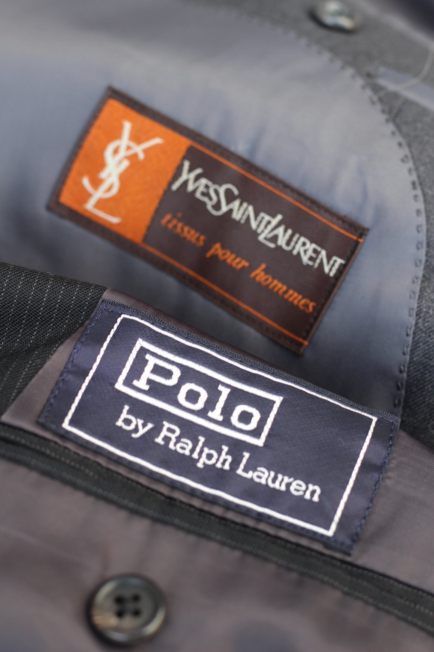 Men's Ralph Lauren & Yves Saint Laurent Tailored Jackets x2点