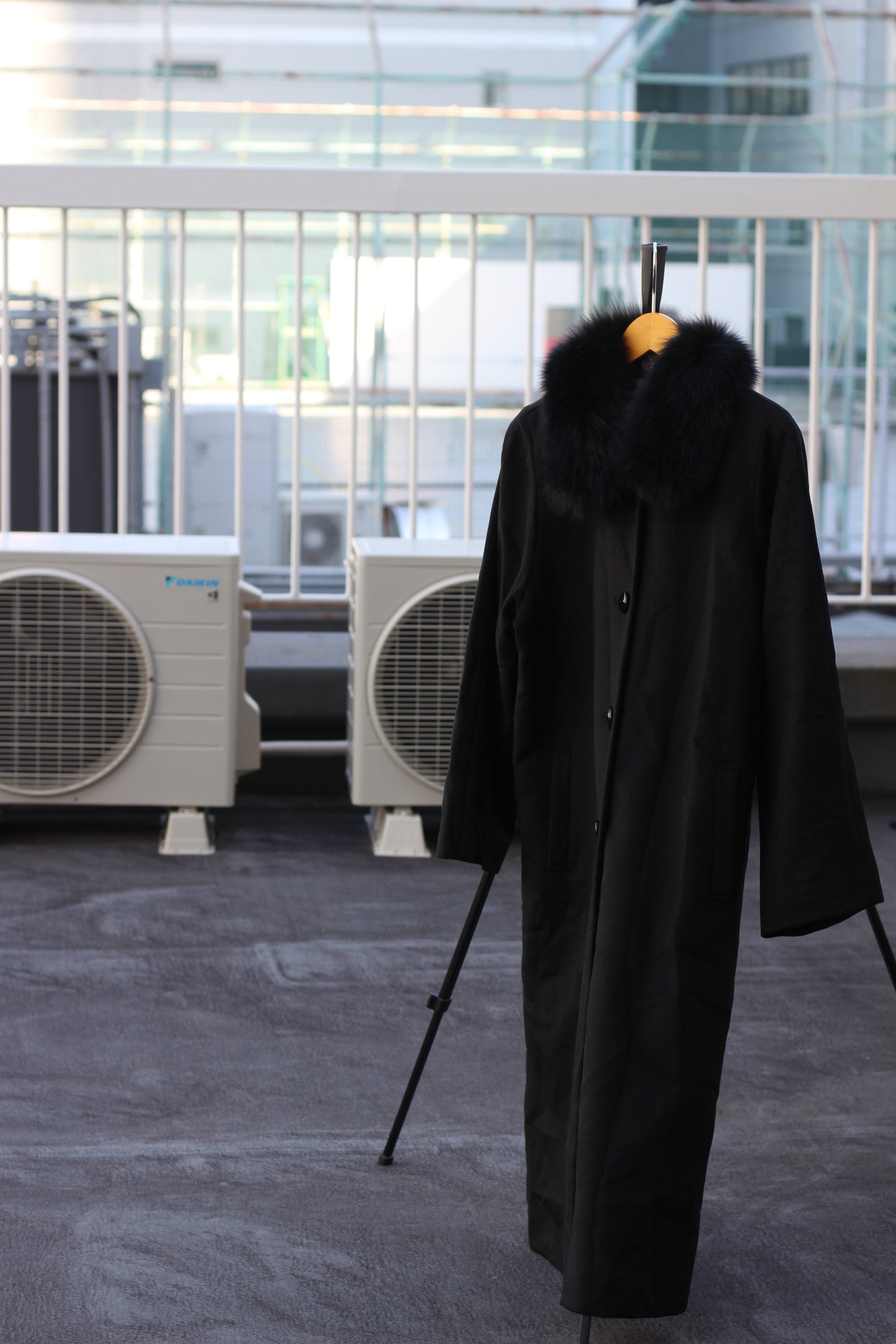 Women's Cashmere100% Fur Coat x3点