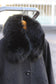 Women's Cashmere100% Fur Coat x3点