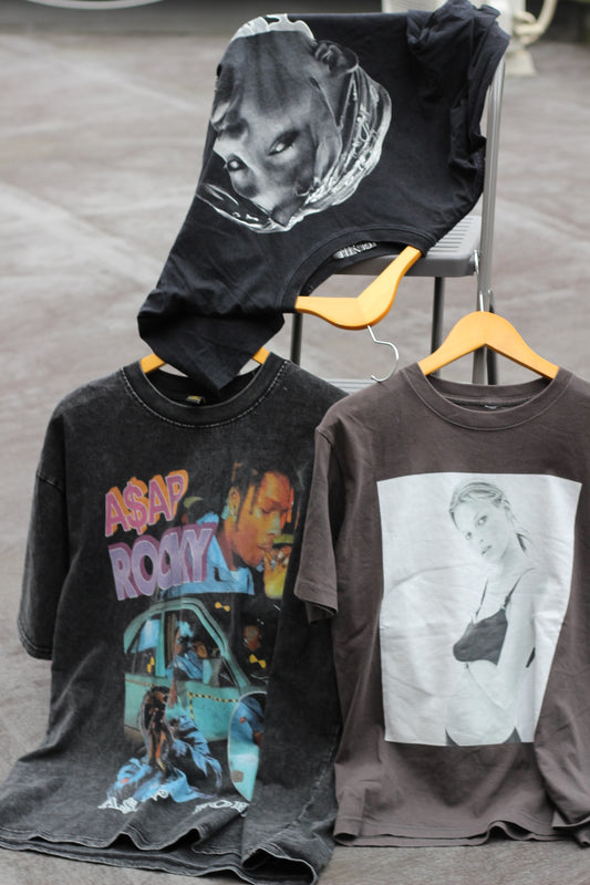 Hip Hop Design T-Shirt x4点