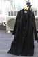 Women's Black Cashmere100% Long Coat x5点