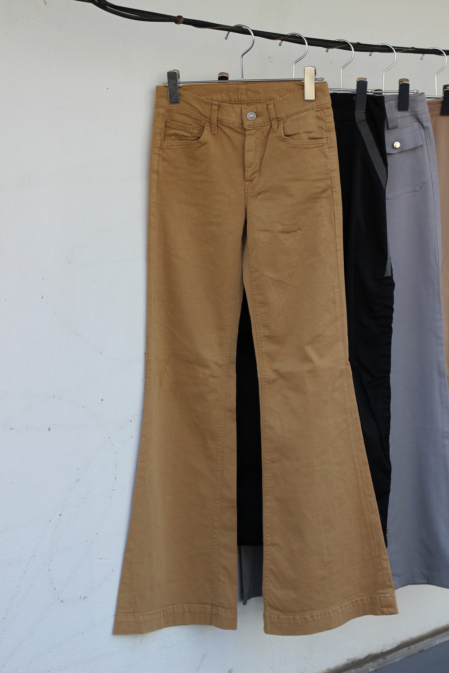 Y2K import flare pants x5点