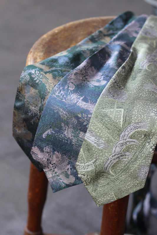 Japanese Pattern Design Necktie x3点