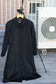 Women's Black Cashmere100% Long Coat x5点
