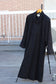 Women's Black Cashmere100% Long Coat x5点