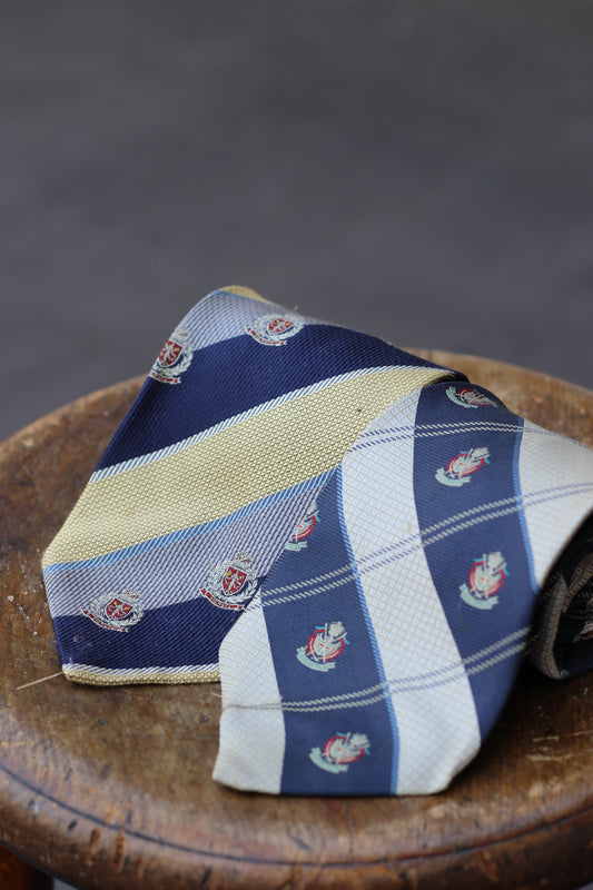 Crest Pattern Tie x4点