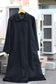 Women's Black Cashmere100% Long Coat x4点