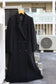 Women's Black Cashmere100% Chester Long Coat x3点