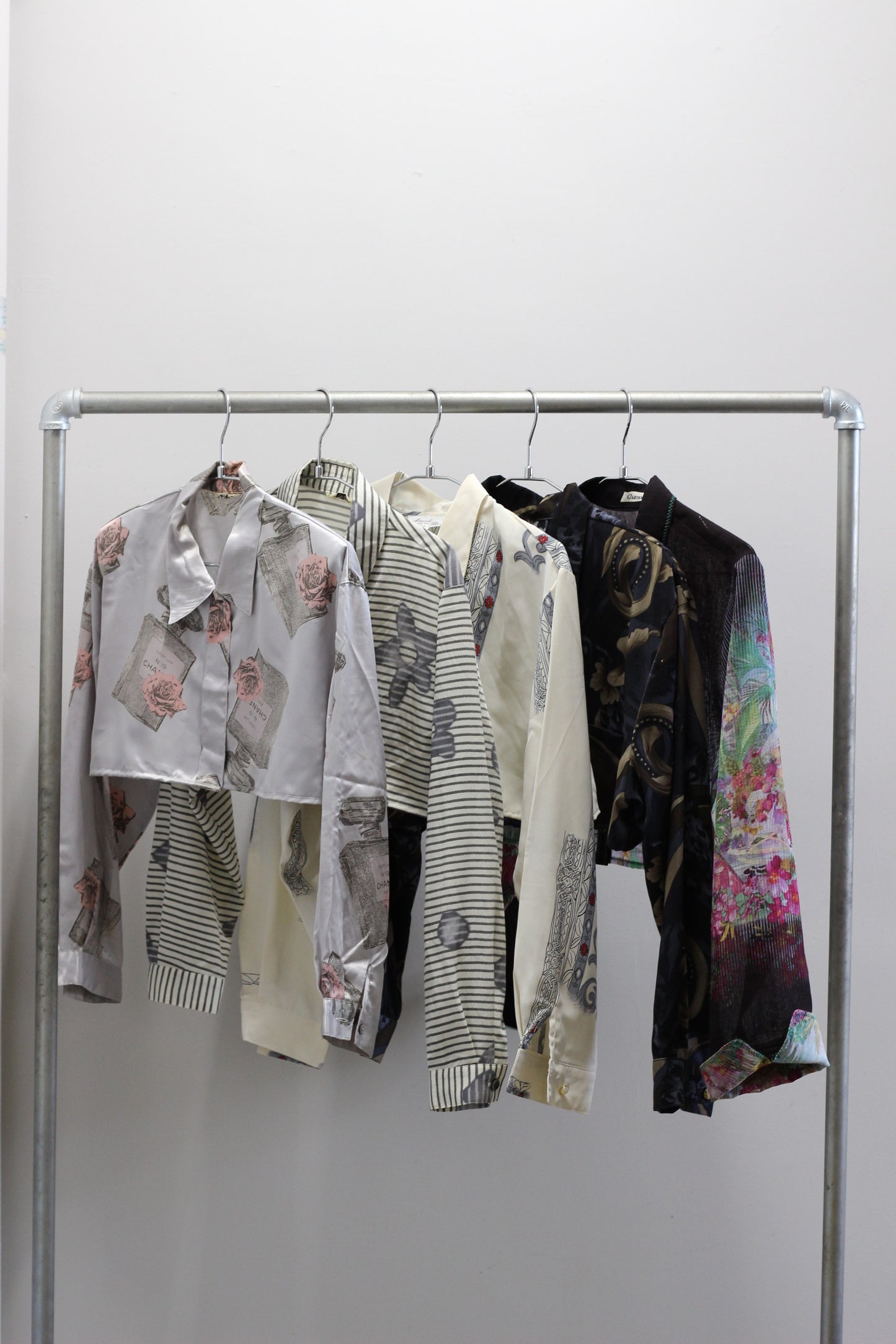 Remake Vintage Design Short Blouse x5点