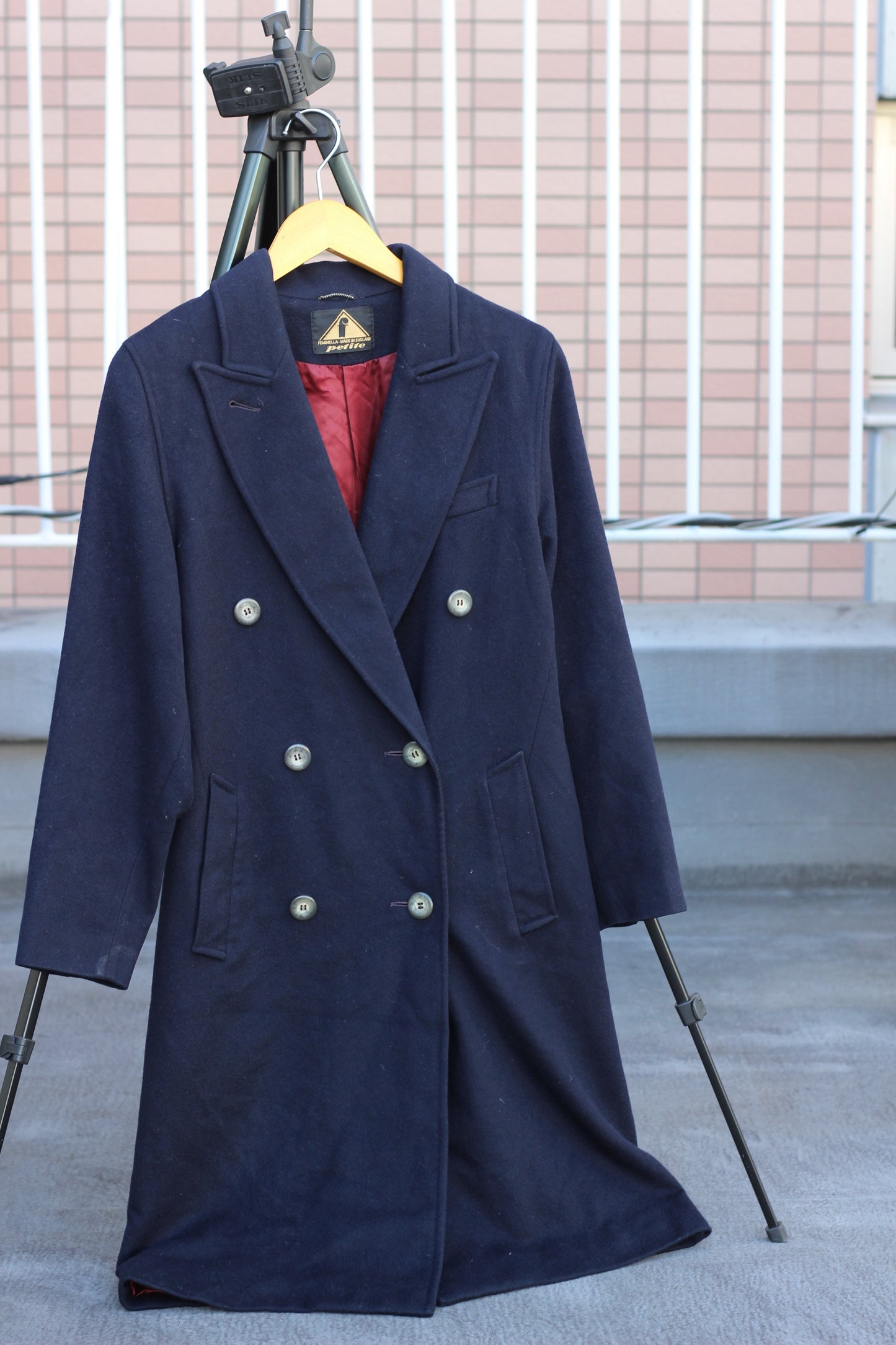 Women's Vintage Made In Italy & UK Cashmere100% Coat x2点