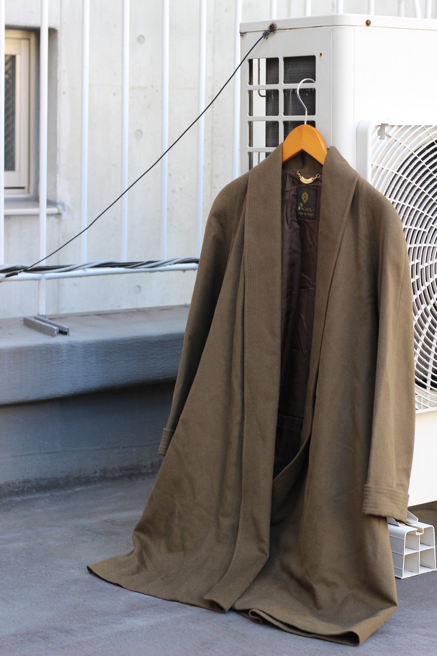 Women's Vintage Made In Italy & UK Cashmere100% Coat x2点