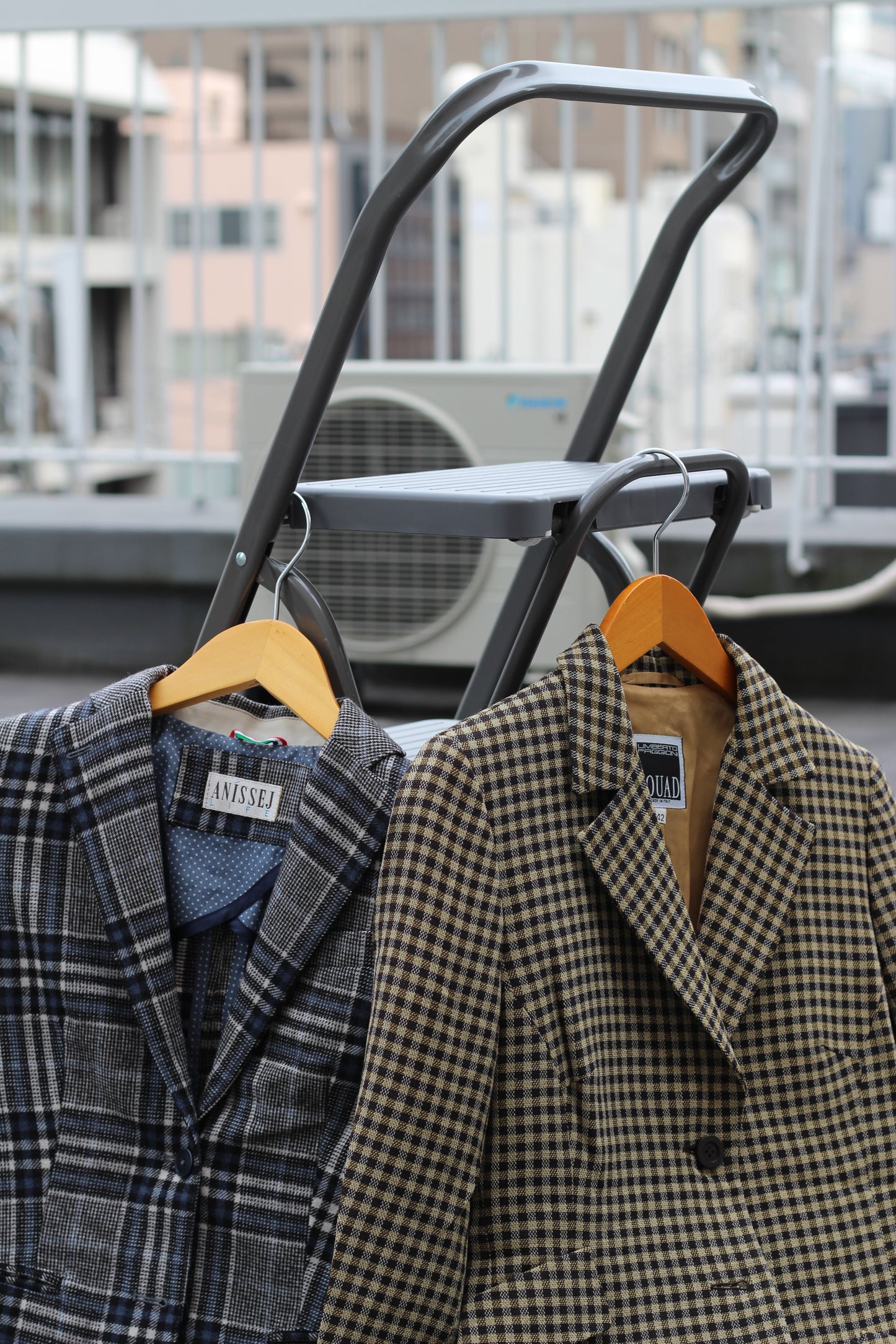 Made In Italy Women's Check Tailored Jacket x2点