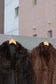 Vintage Brown Fur Jacket x6点