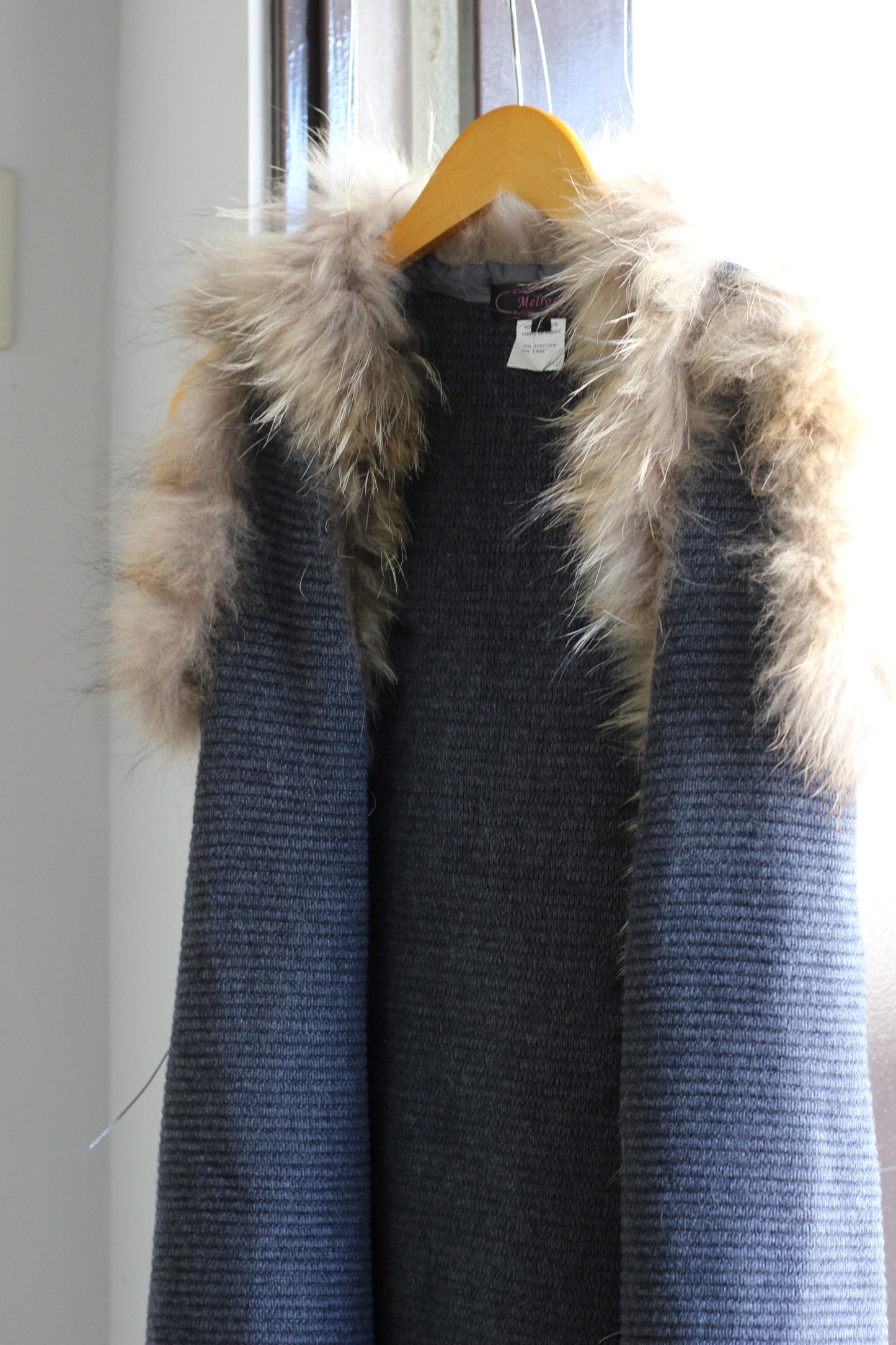 Vintage Made In France Fur Vest x2点