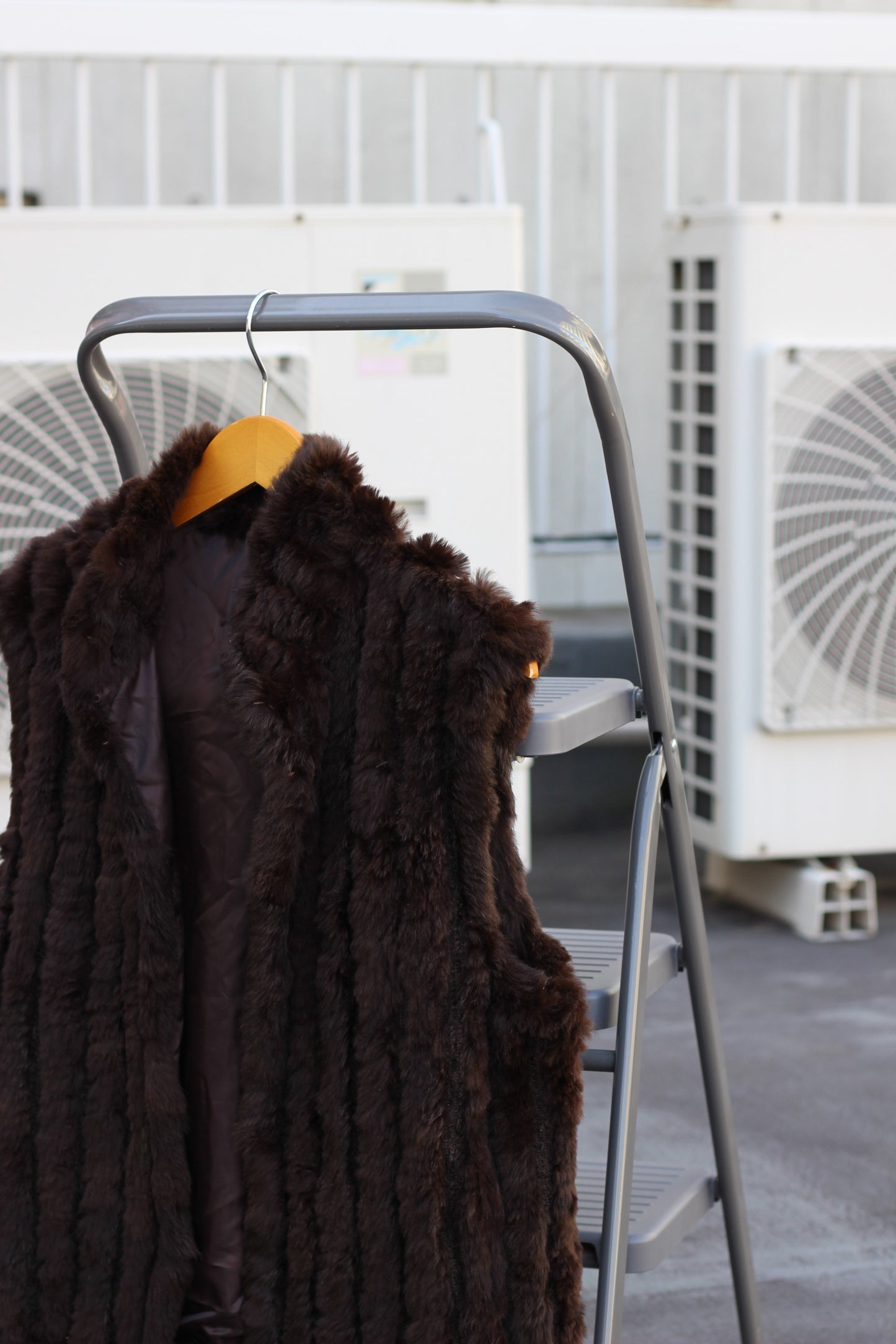 Vintage Fur Vest x3点